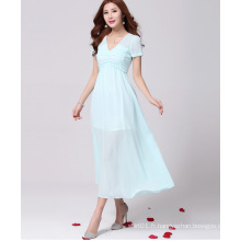 Fashion Design 100% Polyester Women's Dress for Summer